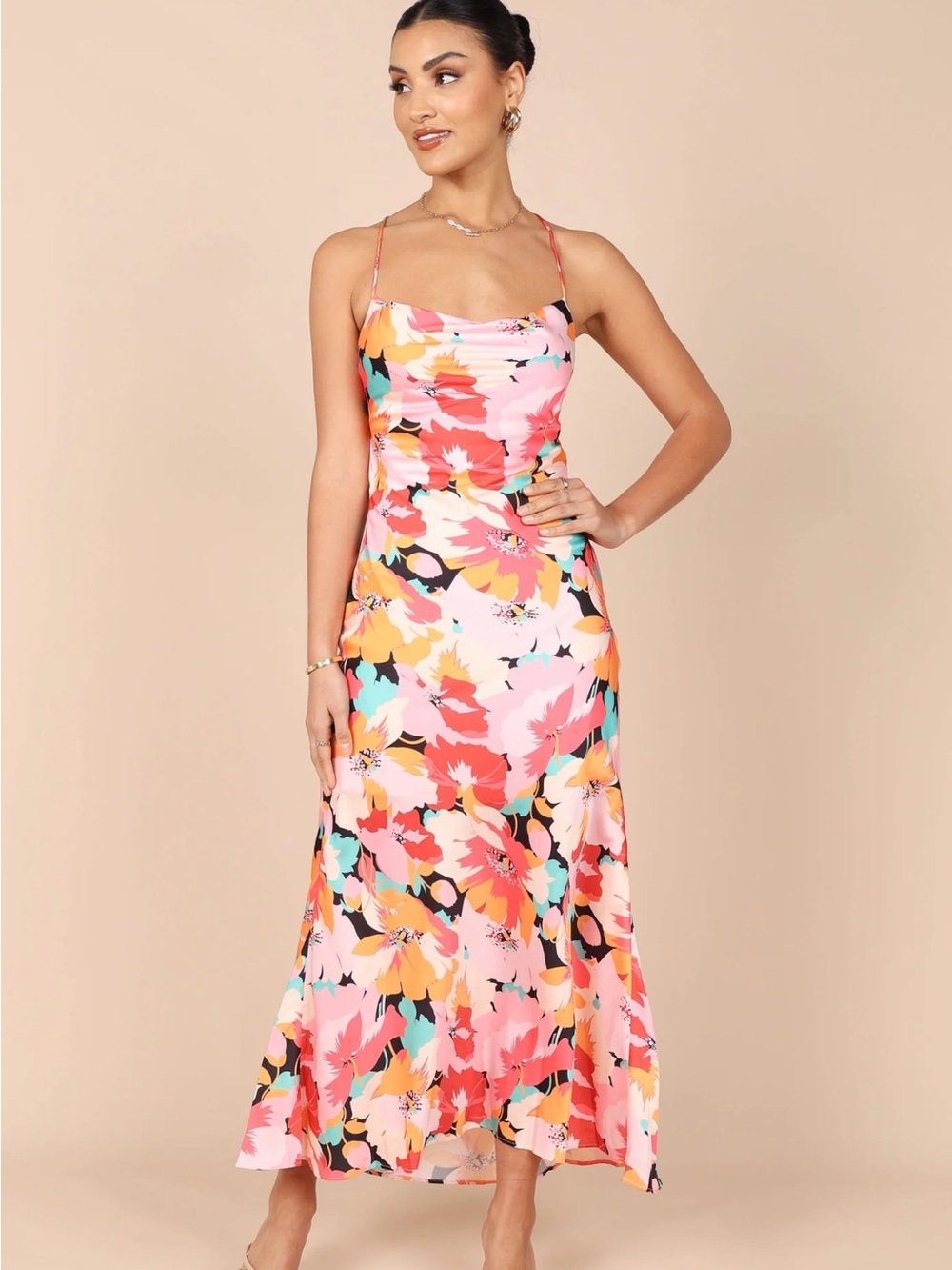 Petal & Pup Posse Midi Slip Dress